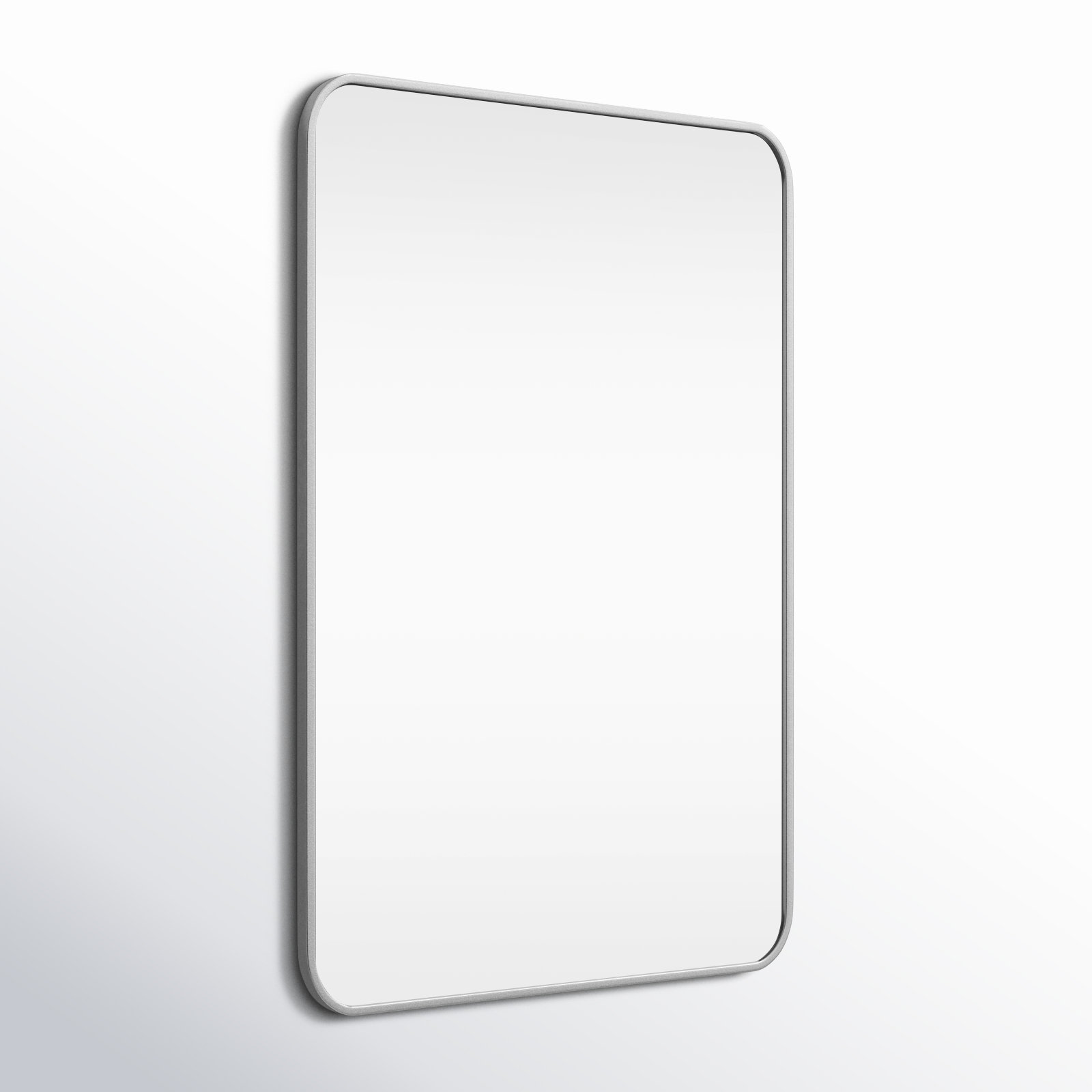 Sabine Accent Mirror, Silver, 36" x 24"