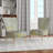 Upholstered Floral Side Chair - Modern floral Accent Chair-90396882