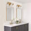 Éclairage pour meuble-lavabo de salle de bain 23 po en verre transparent à 3 lumières 23 po-1732050521