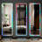 Full Length Mirror With RGB LED Light Floor Mirror Wall-Mounted, White-204512017