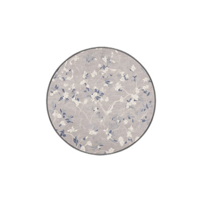 Machine Washable Gray Area Rug