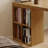 Burlywood L-Shaped Solid Wood Executive Desk-789392686