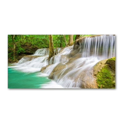 Waterfalls - Wrapped Canvas Print