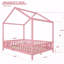 Structure de lit avec auvent Montessori