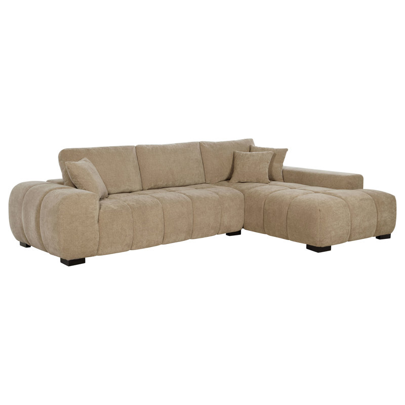 Canapé modulaire en L Camel