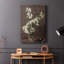 Imprimé floral rétro CXV III - galerie enveloppée Cavas-2135057931