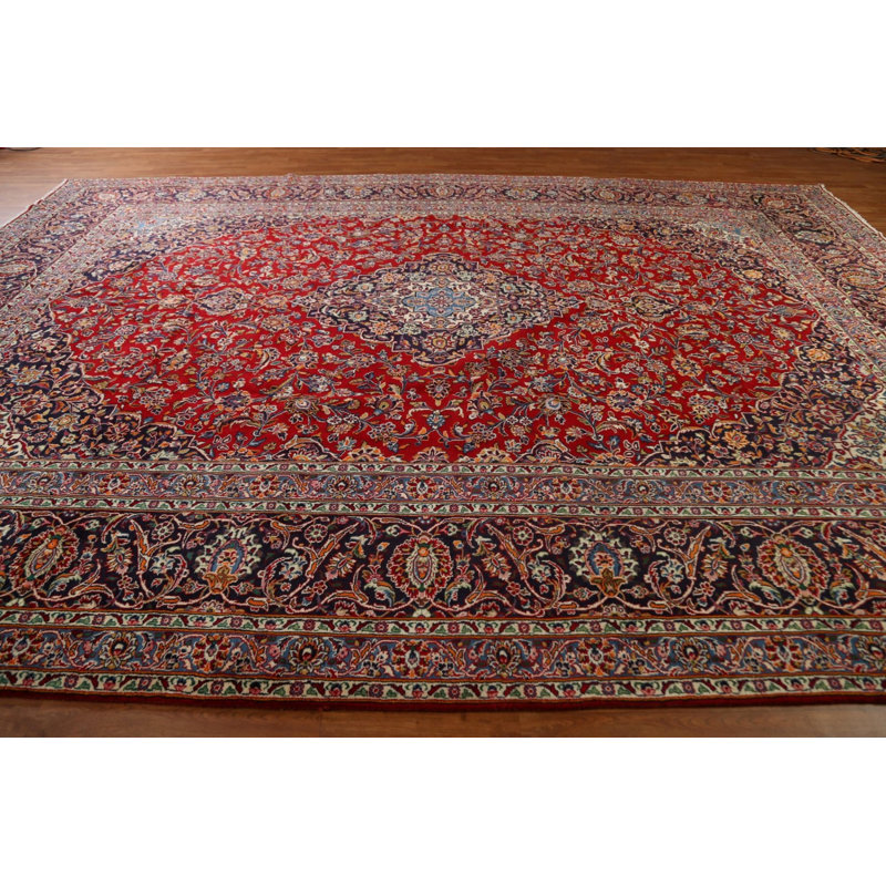 Tapis persan traditionnel à motif persan Kashan