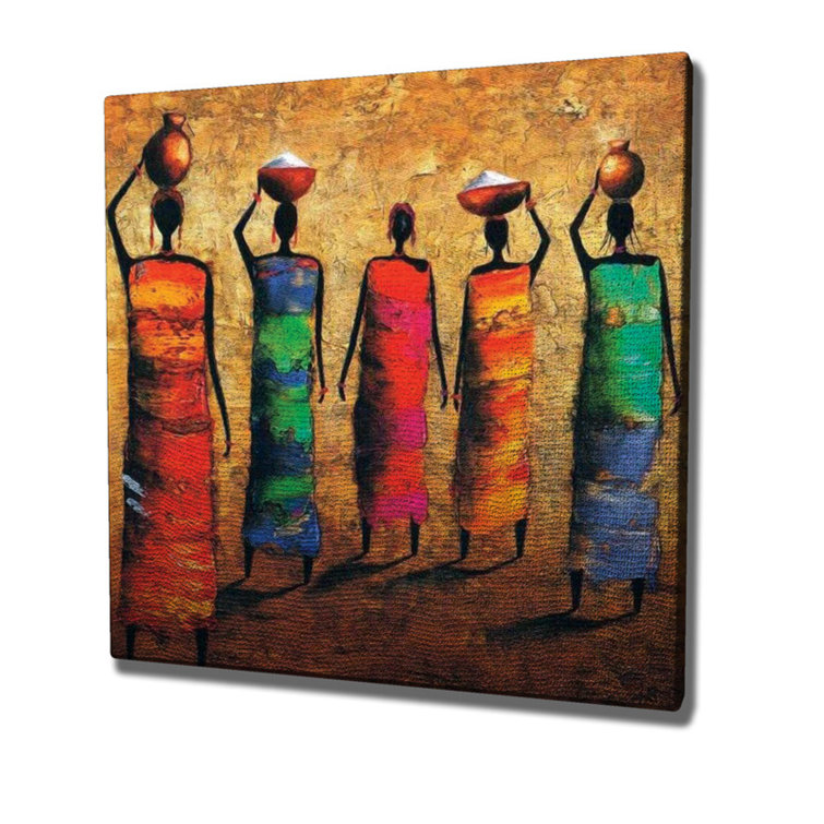 Wrapped Canvas Painting East Urban Home