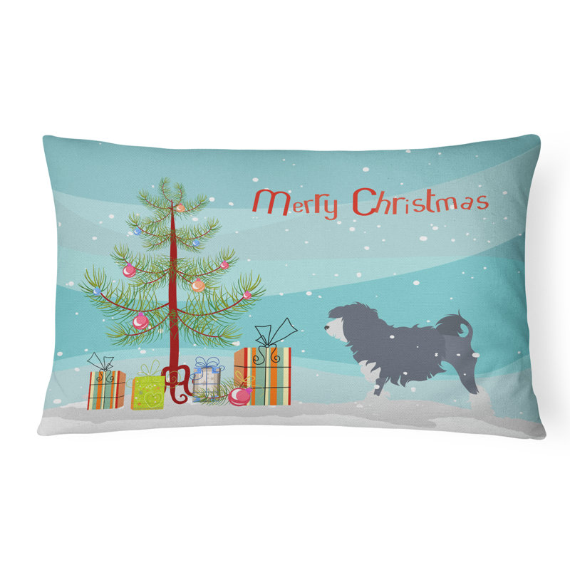 Coussin lombaire intérieur / extérieur Lowchen Tree