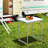 Folding Camping Table with Height Adjustability, Lightweight Portable Table with Carry Handle, Outdoor Folding Table Camping Accessories