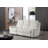 Modern Microfiber Upholstered Zero Clearance Power Reclining Sofa, Couch with USB Port-14993168-23491219
