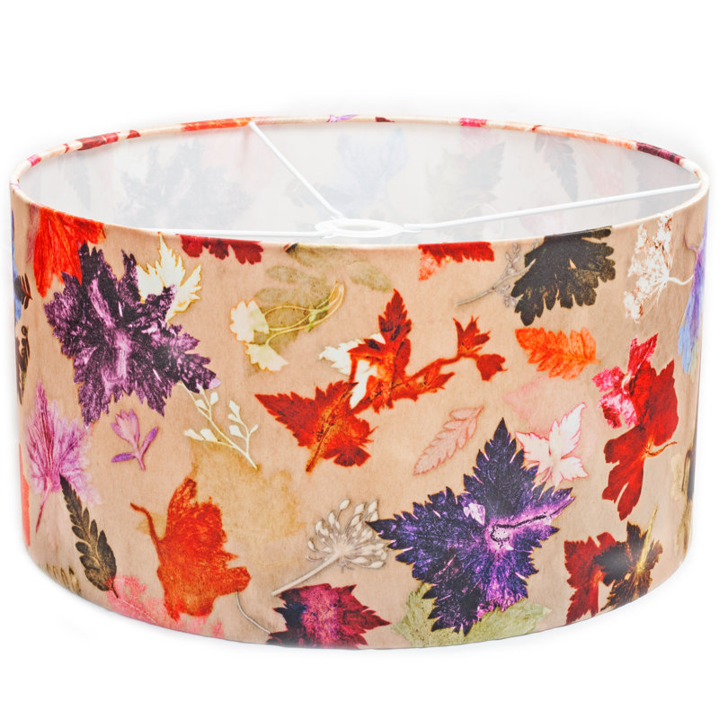 Brendan 24cm H Fabric Drum Pendant Shade ( Screw On )