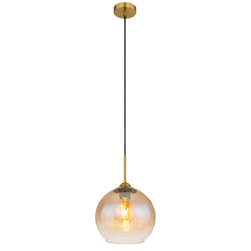 Aaliha 1 - Light Brass Pendant