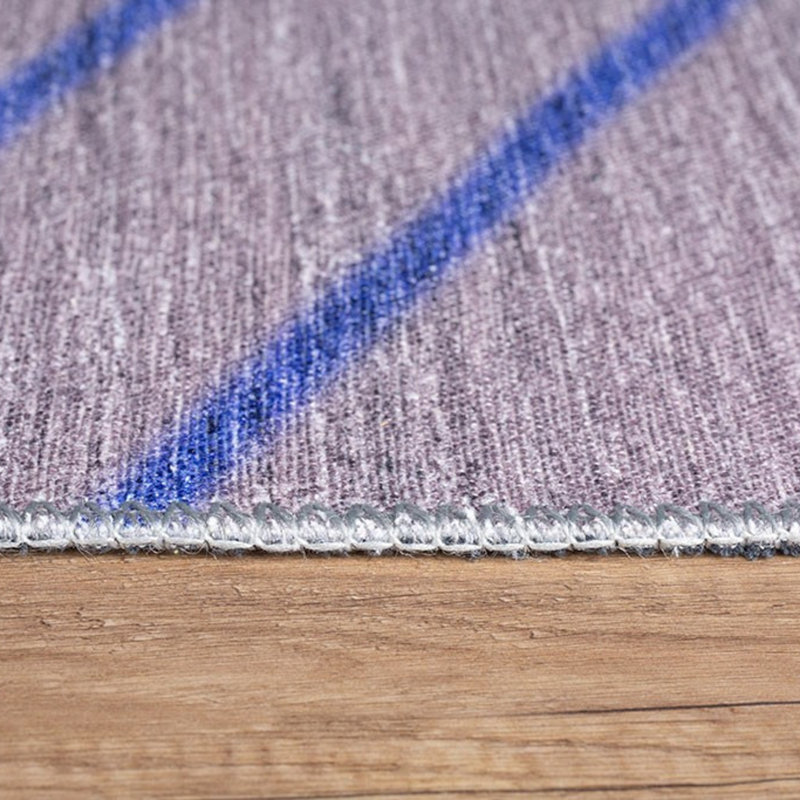 Luxurious Machine Washable Area Rug, 4.9 x 7.5 Feet, 100% Polyester, 1850 g/m², Pile Height: 0.2 inches | Eco-Friendly Recycled Poly Cotton Backing | Perfect for Living Room & Bedroom, Soft and Durable Design