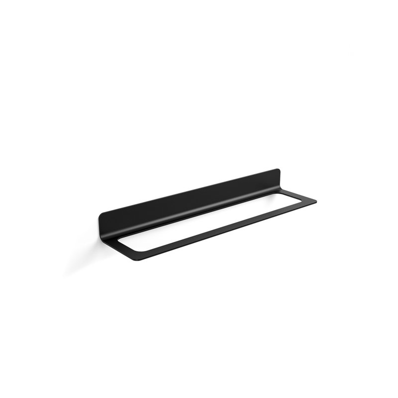 Seta 18" Wall Mounted Towel Bar, Matte Black