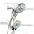 6-Setting 6" Shower Head, 8-Setting 5-Zone Hand Shower ,6 Ft Hose, 1.8 Gallons Per Minute-123283489