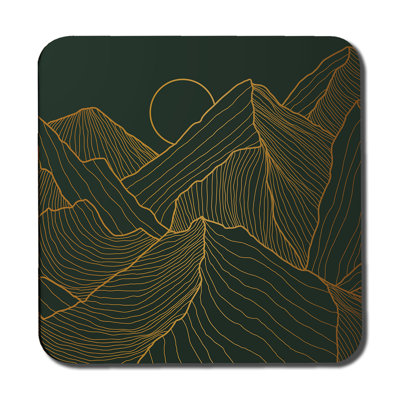 Square 6 Piece Coaster Set