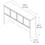 Huche de bureau H 36,5 "x l 59,625" Kahok-1961820639