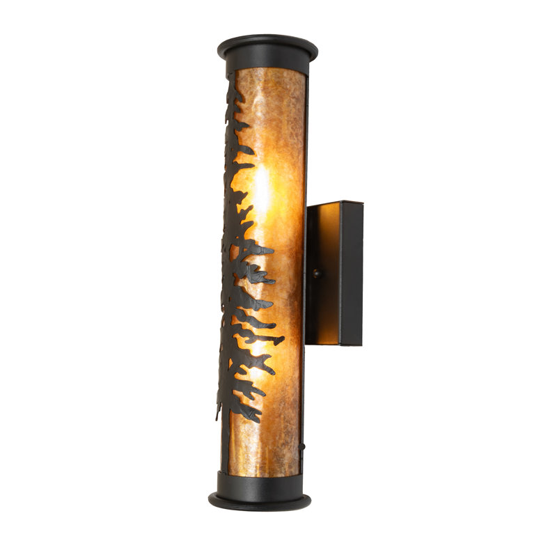 2 - Light Flush Mounted Sconce