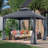 Steel Patio Gazebo The Soft Roof-113663264-124638524