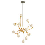 Signature 12 - Light Unique Modern Linear Chandelier