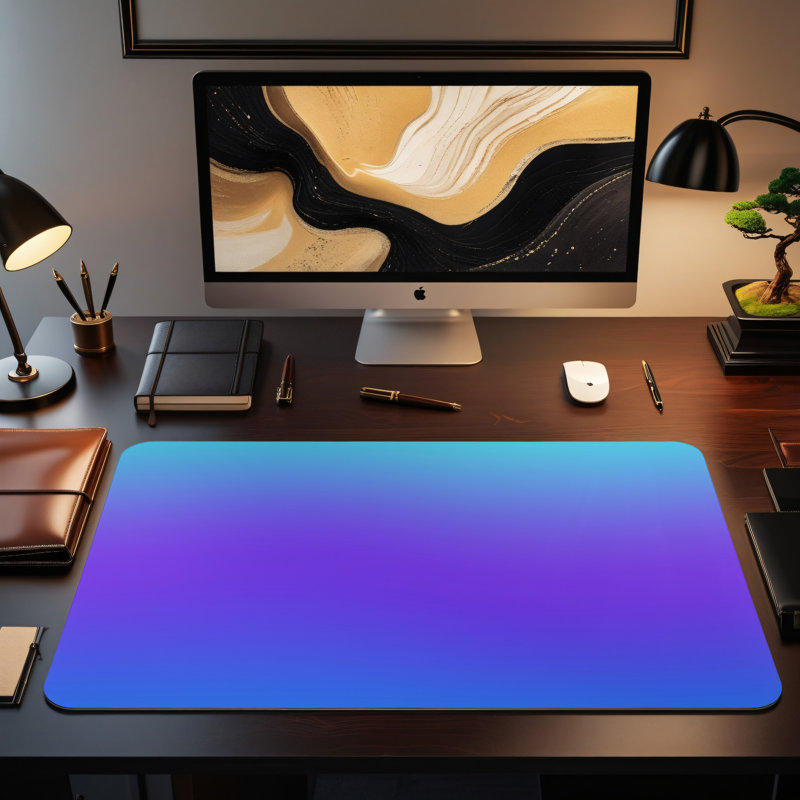 Polyester Desk Pad, 23.6x13.8