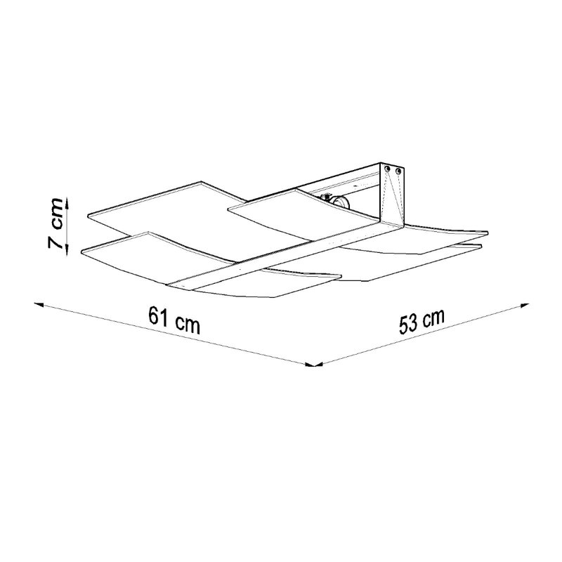 Forseti Flush Mount, Chrome