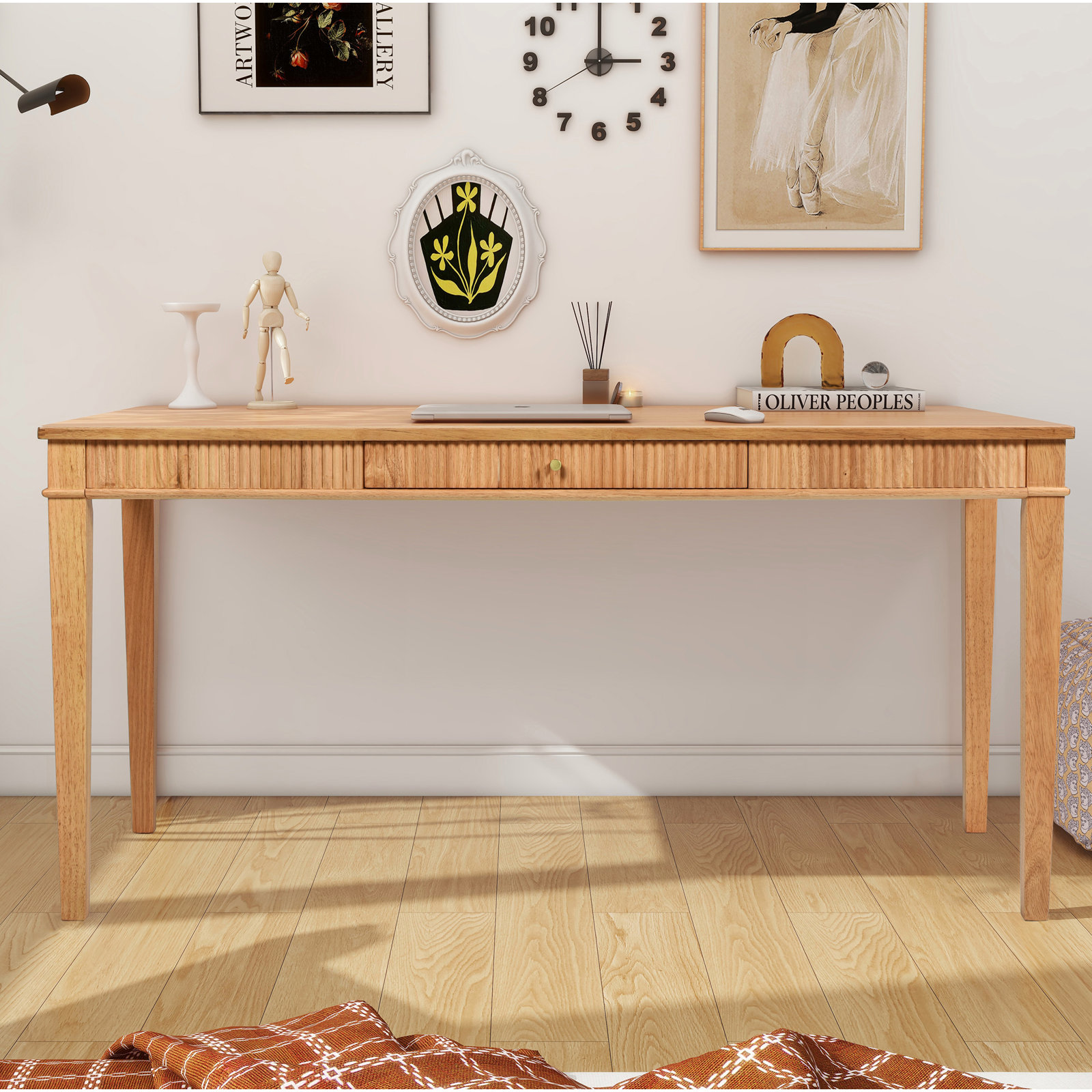 Krissinda 63 " Writing Desk