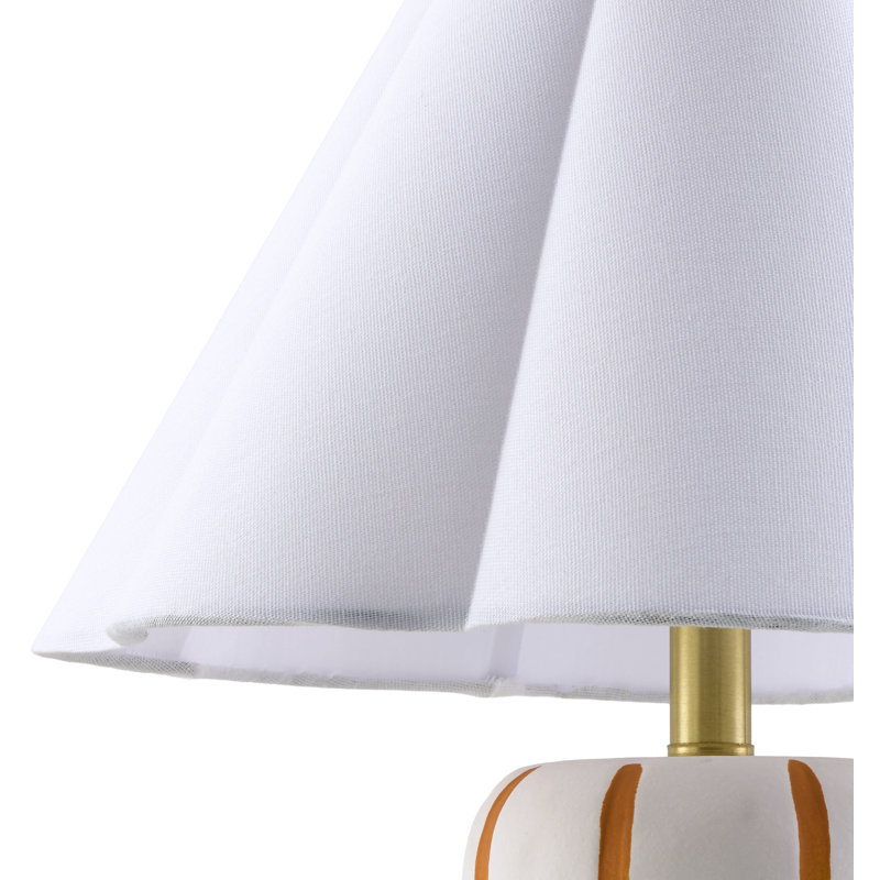 Lampe de table Lowrey, Crème, H 21 po x l 16 po x P 16 po