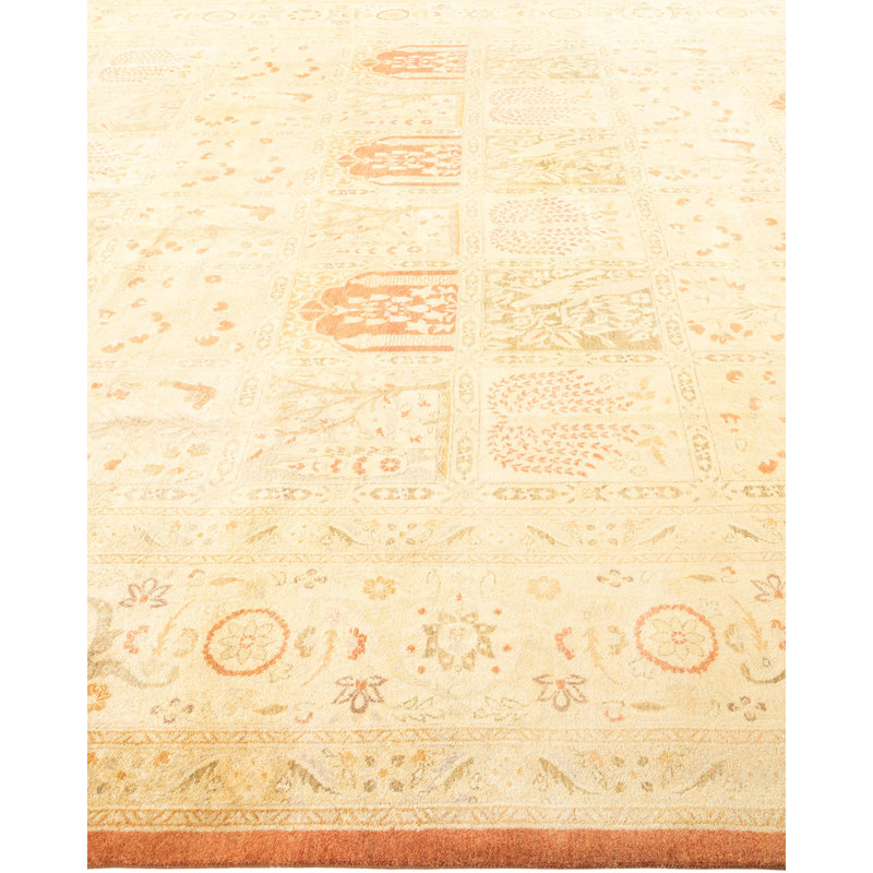 Classic One-of-a-Kind 9' 3" X 12' 3" Hand Knotted Area Rug