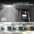 39 Watt Smart 3 - Head LED Dusk to Dawn Outdoor Security Flood Light with Motion Sensor and Timer