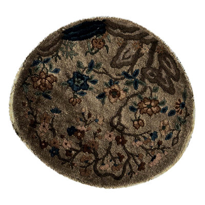 Wool Floral Area Rug