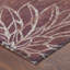 Tapis floral intérieur / extérieur lavable à la machine Chantille ACN2789-980104580-980104594