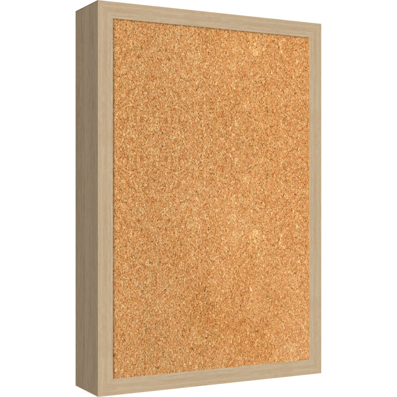 Tableau d'affichage en liège naturel Emery, L 13 po x H 19 po, Emery naturel