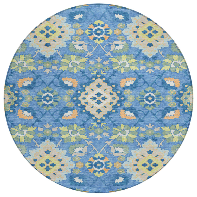 Tapis rond rond 8 po