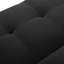 Canapé-lit futon convertible avec pieds en bois