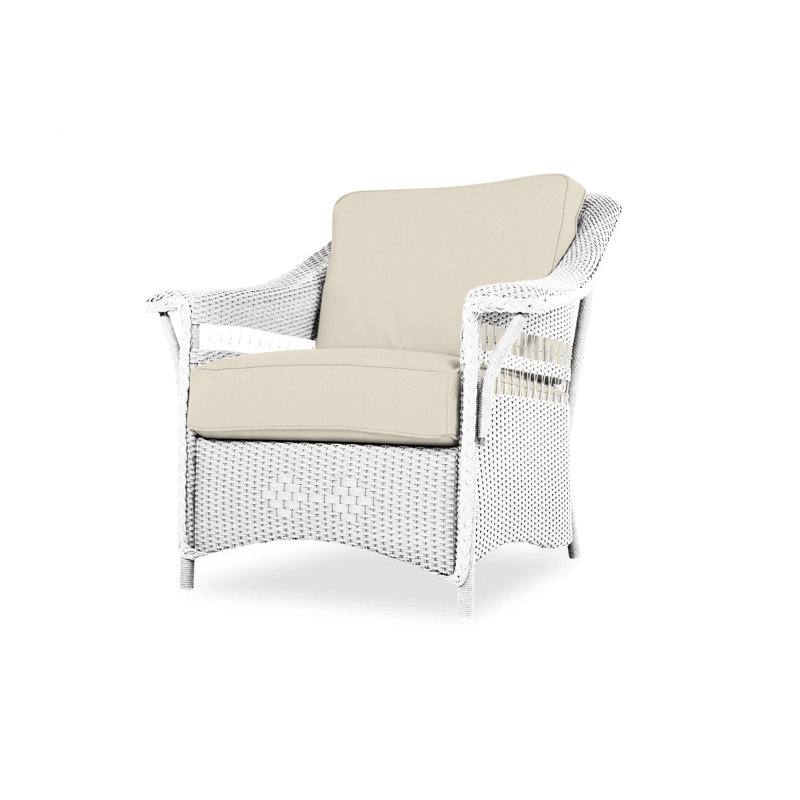 Nantucket Outdoor Lounge Chair, White, Charlotte Sparrow