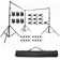 Adjustable Backdrop Support System Stand Photography Lighting Kit
