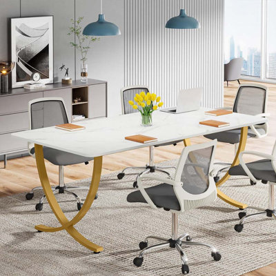 63" Executive Office Desk