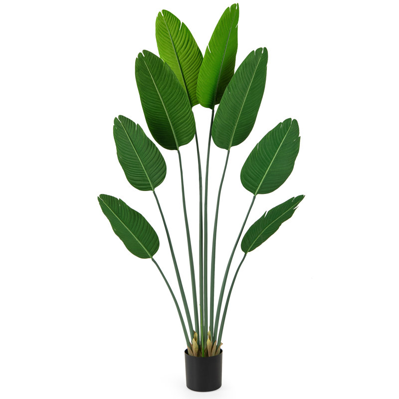 193cm Faux Banana Leaf Plant
