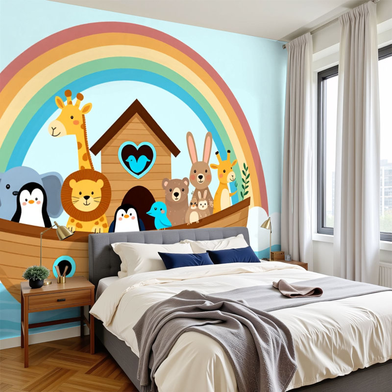 Papier peint adhésif auto-adhésif moderne l 144 po x H 100 po Pez and Stick pour chambre à coucher, L 144 po x l 100 po