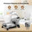 210W 110V Manual Commercial Meat Slicer Machine-111669770