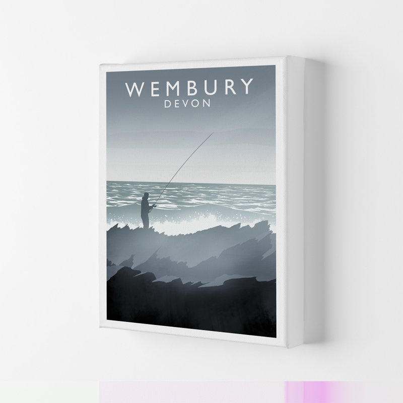 Wembury Portrait by Richard O'Neill - Print, Wrapped Canvas, 50cm H x 40cm W x 4cm D