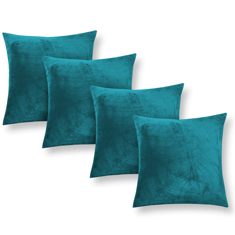 Square Scatter Cushion Cushion Cover, Teal