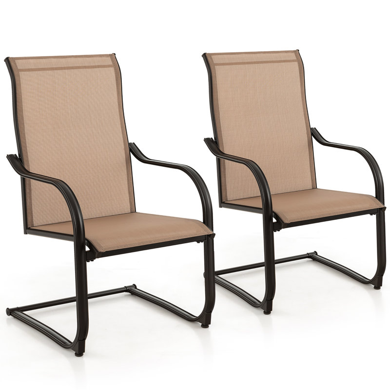 Premium All-Weather Wicker Outdoor Dining Armchair