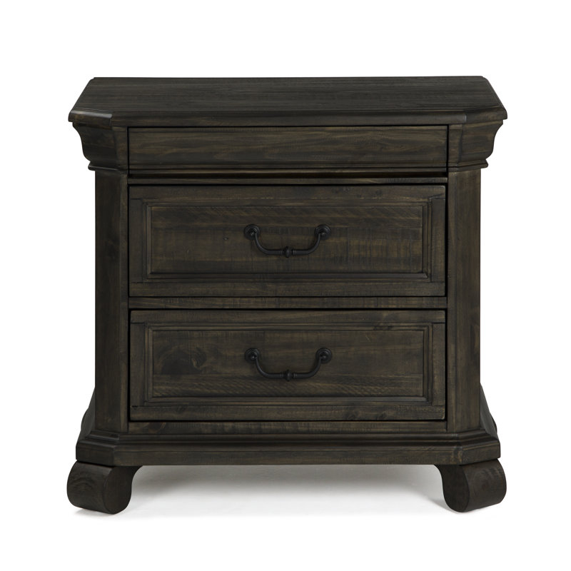 Ellsinore 30'' W Solid Wood Nightstand