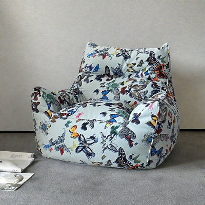 Retro Lazy Butterfly Bean Bag Sofa