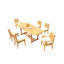 Mas Outdoor 7 - Piece Teak Dining Set