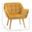 Willesden Velvet Armchair-1055409662