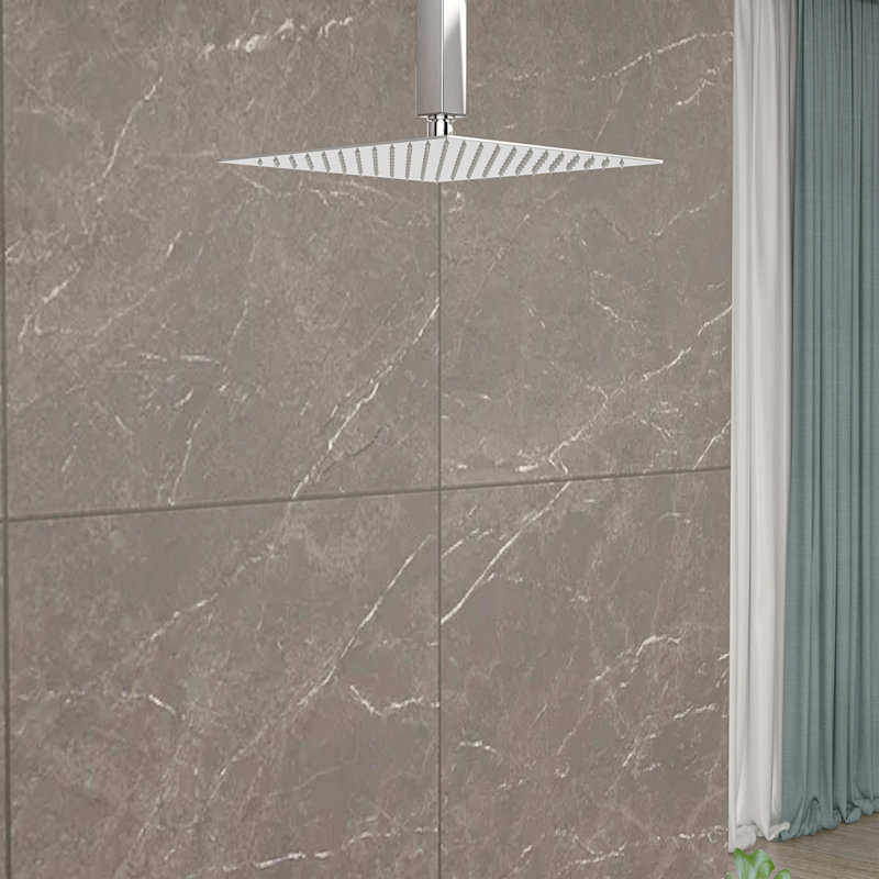 Rain Fixed Shower Head 2.5 GPM GPM